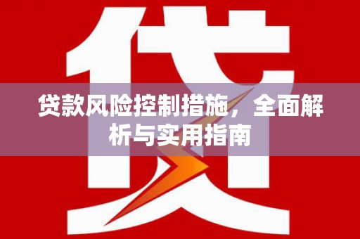 丰县贷款风险控制措施，全面解析与实用指南