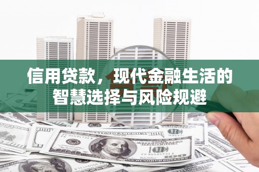 德庆信用贷款，现代金融生活的智慧选择与风险规避