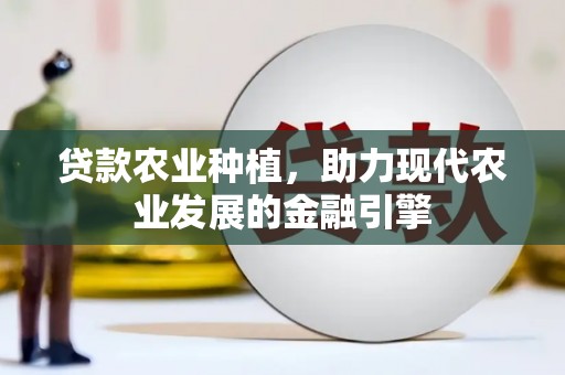 保康贷款农业种植，助力现代农业发展的金融引擎