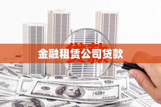 丹巴金融租赁公司贷款