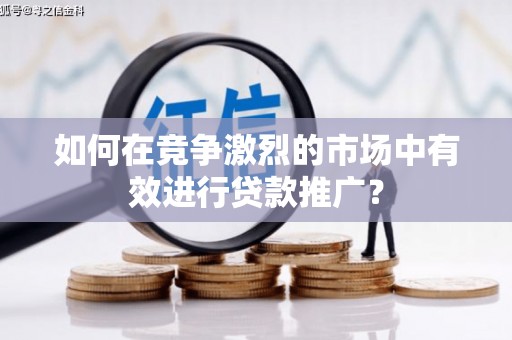 朱家尖如何在竞争激烈的市场中有效进行贷款推广？