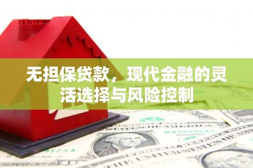 贺州无担保贷款，现代金融的灵活选择与风险控制
