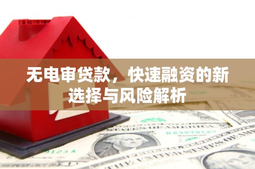 沙依巴克无电审贷款，快速融资的新选择与风险解析