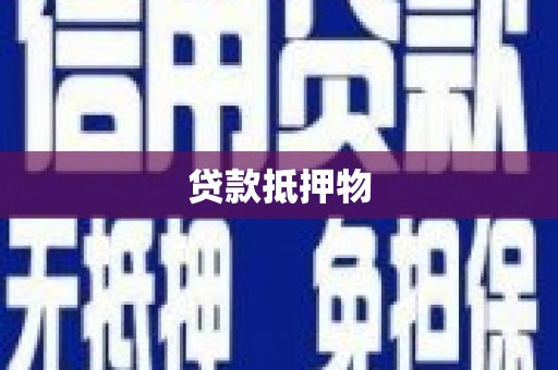 东营贷款抵押物