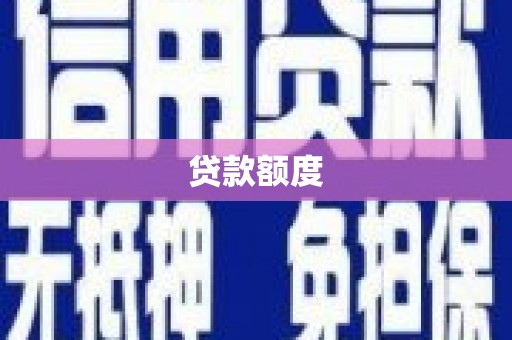 枞阳贷款额度