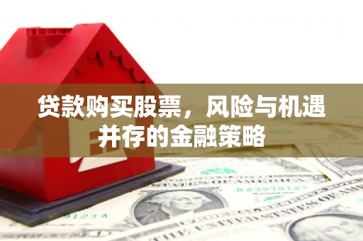 江源贷款购买股票，风险与机遇并存的金融策略