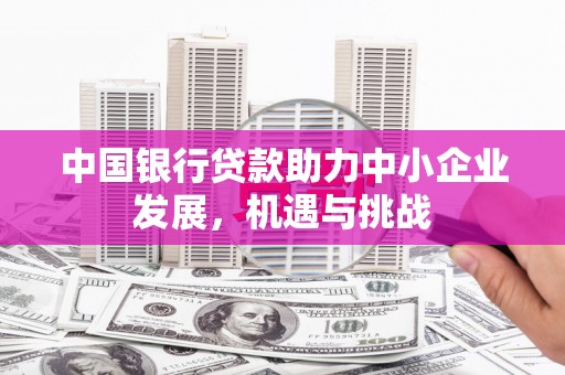 淡水中国银行贷款助力中小企业发展，机遇与挑战