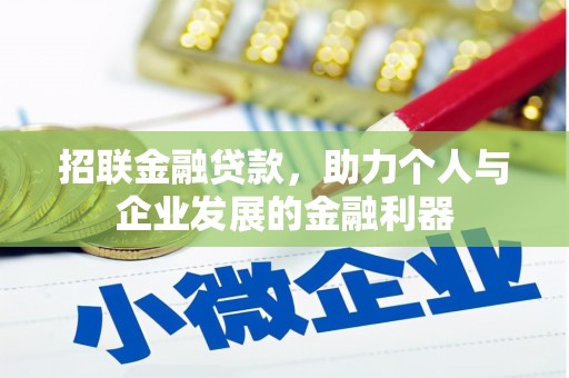 镇平招联金融贷款，助力个人与企业发展的金融利器