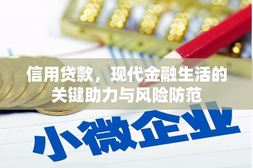 武平信用贷款，现代金融生活的关键助力与风险防范