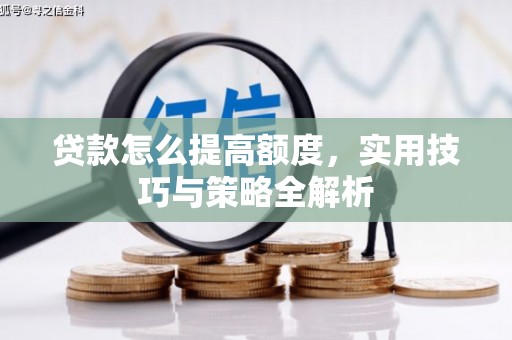 丹寨贷款怎么提高额度，实用技巧与策略全解析