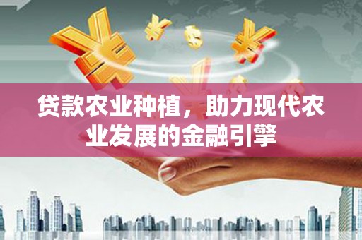 称多贷款农业种植，助力现代农业发展的金融引擎