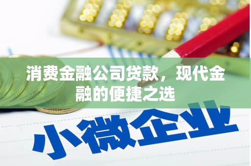 梧州消费金融公司贷款，现代金融的便捷之选