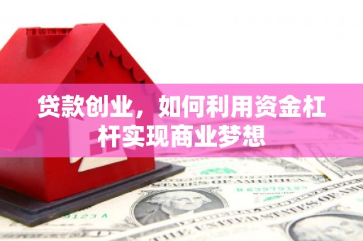 定州贷款创业，如何利用资金杠杆实现商业梦想