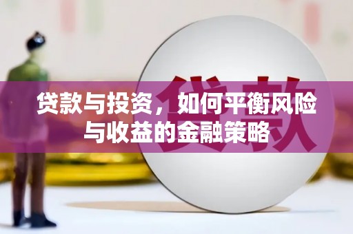 云龙贷款与投资，如何平衡风险与收益的金融策略