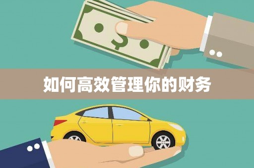 临高如何高效管理你的财务