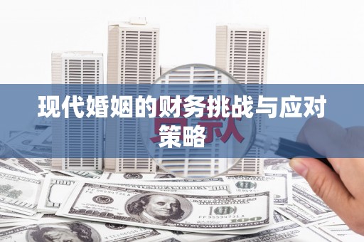 临高现代婚姻的财务挑战与应对策略